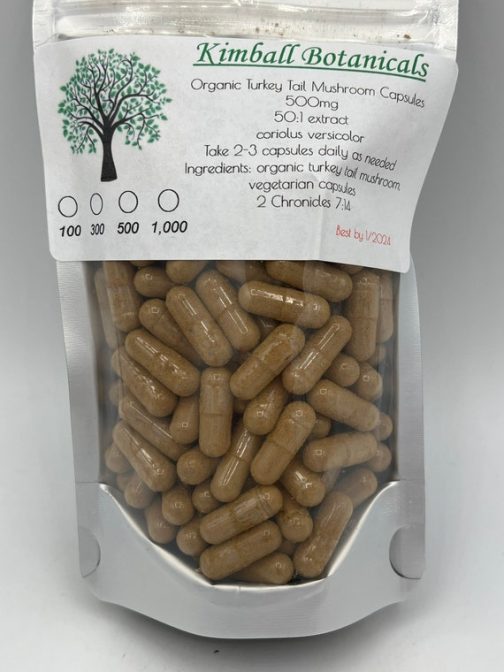 Turkey Tail Mushroom Capsules For Sale