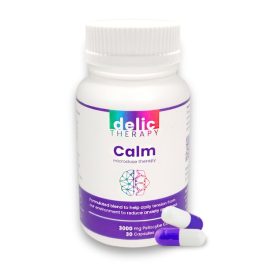 DELIC THERAPY – CALM SHROOM CAPSULES 3000MG